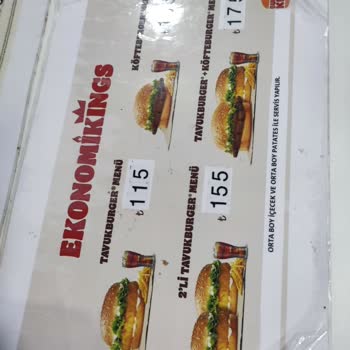 Burger King Web Sitelerindeki Fiyat Farklı