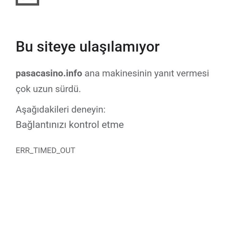 Paşa Casino Siteye Giriş Yapamıyorum