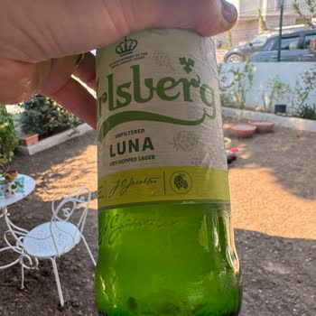 Tuborg Luna Şişesinin Dibindeki Tortular.