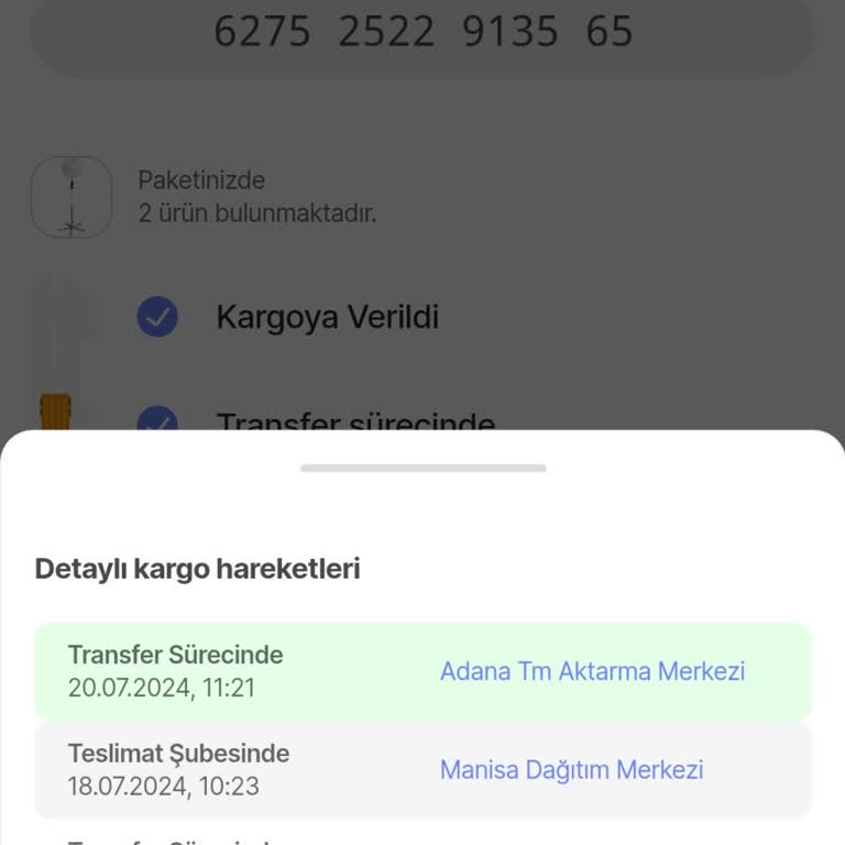 Hepsijet Kargo Pişmanlıktır Başka İle Gönderilen Kargo