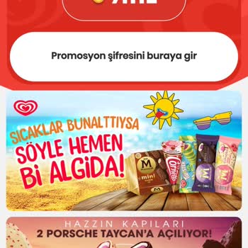 Algida İle Kazan; Puan Topla, Uygulama Puanlarını Silsin!