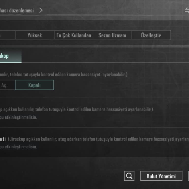 Huawei P40 Lite PUBG Jiroskop Açılmıyor