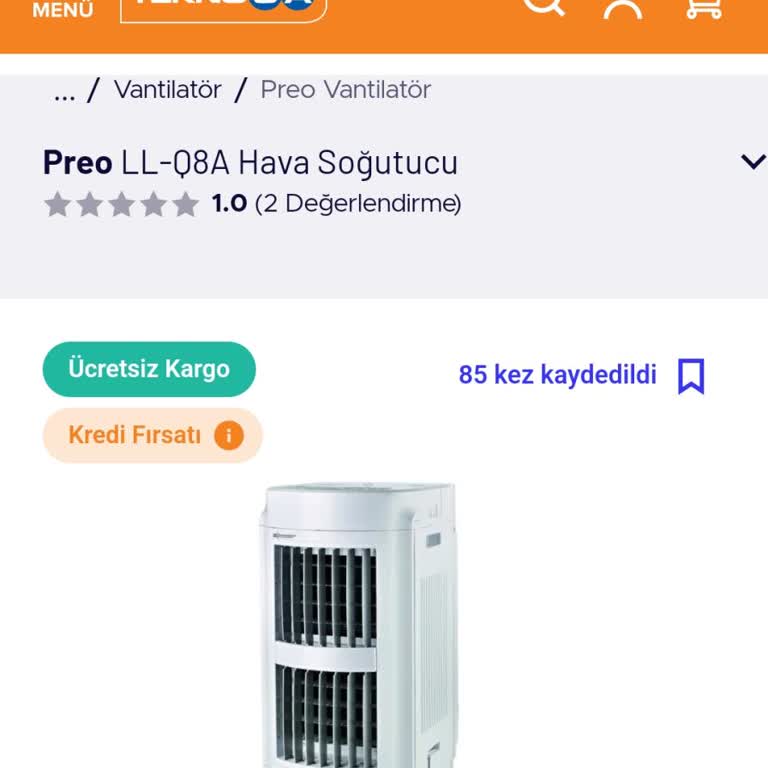 Teknosa Preo Hava Soğutucu