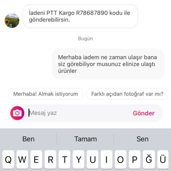 Gardrops Ürün İade Parası Yatmıyor