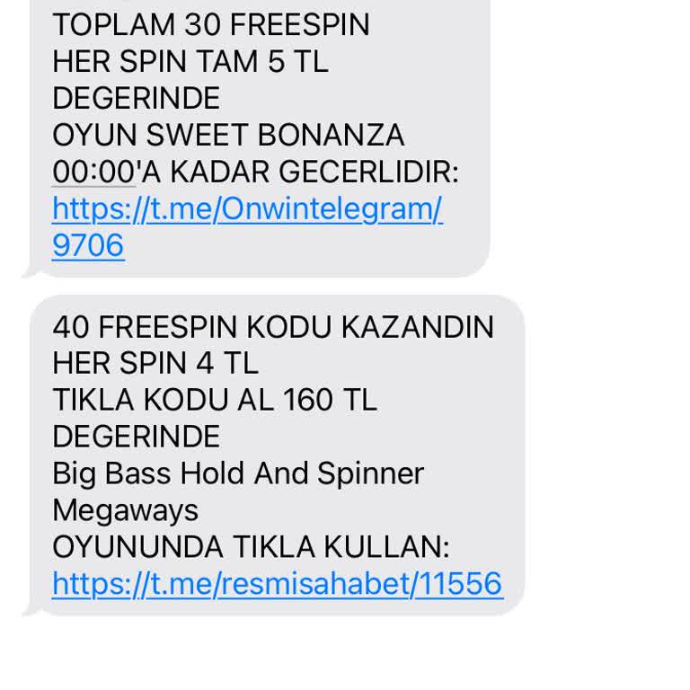 Bahis Siteleri Adıyla Mesaj Geliyor