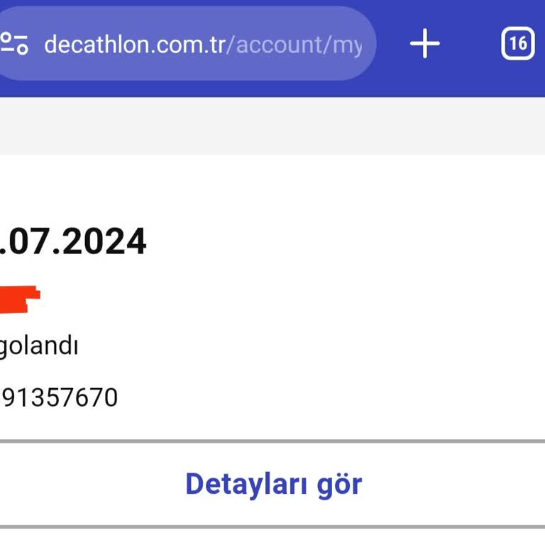Decathlon Satın Aldığım Ürünlerimi 7 Gündür Gönderemiyor