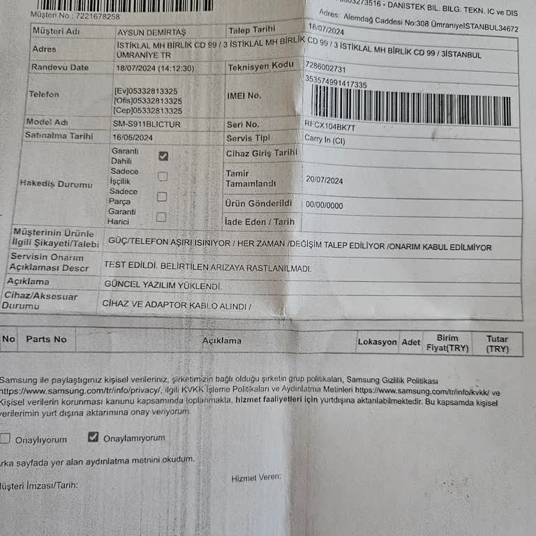 Samsung Telefon S23 Isınma Sorunu