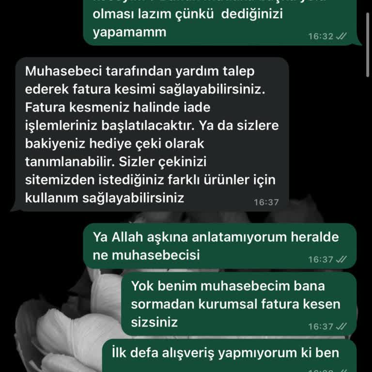 Havoş Kurumsal Fatura Problemi Ve İade Süreci Sorunu