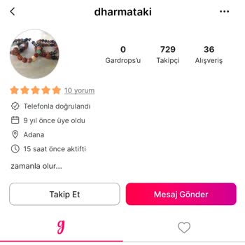Instagram Üzerinden Satış Yapan Gardrops İle Sipariş Gönderen Satıcı