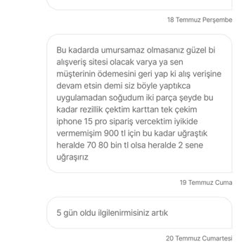 Hepsiburada Kendi Uygulamasının Umursamazlığı