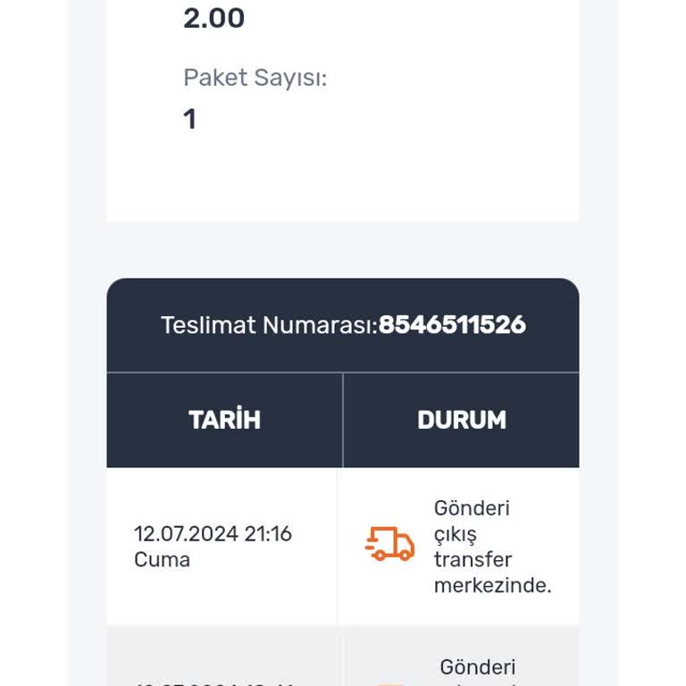 Sürat Kargo Kargom Gecikti Teslim Edilmedi