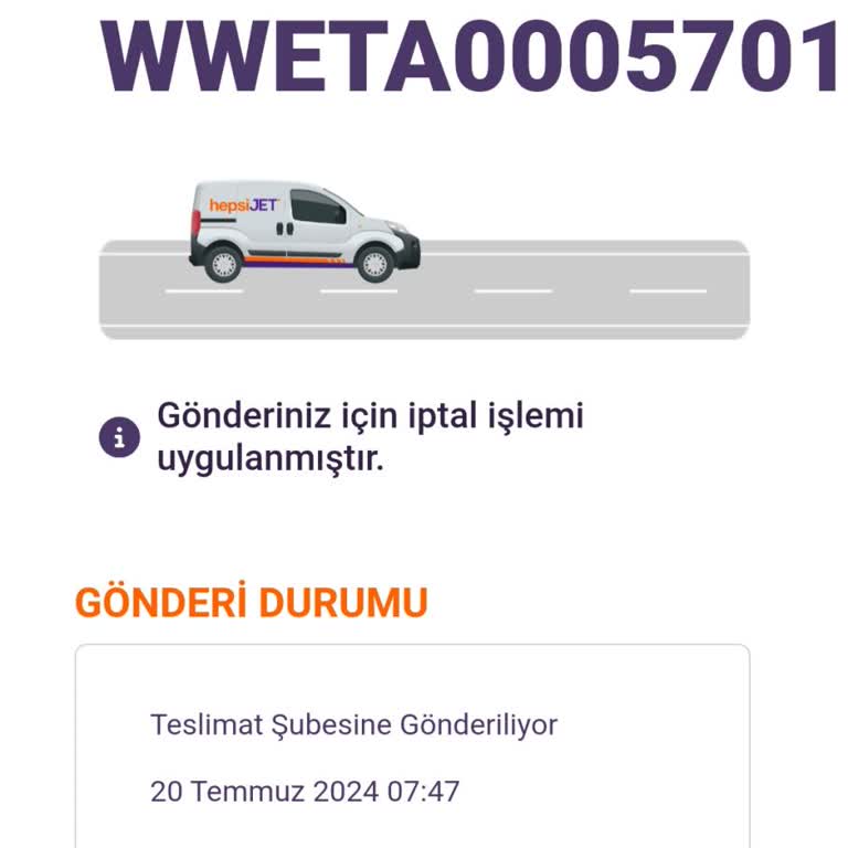 Hepsijet Temu Siparişimi Habersiz İptal Etti