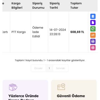 İndeks Kitap Para İadesi Olmadı