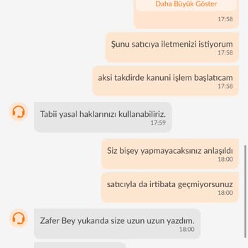 Trendyol Müşteri Hizmetleri Hiçbir Şekilde İlgilenmiyor