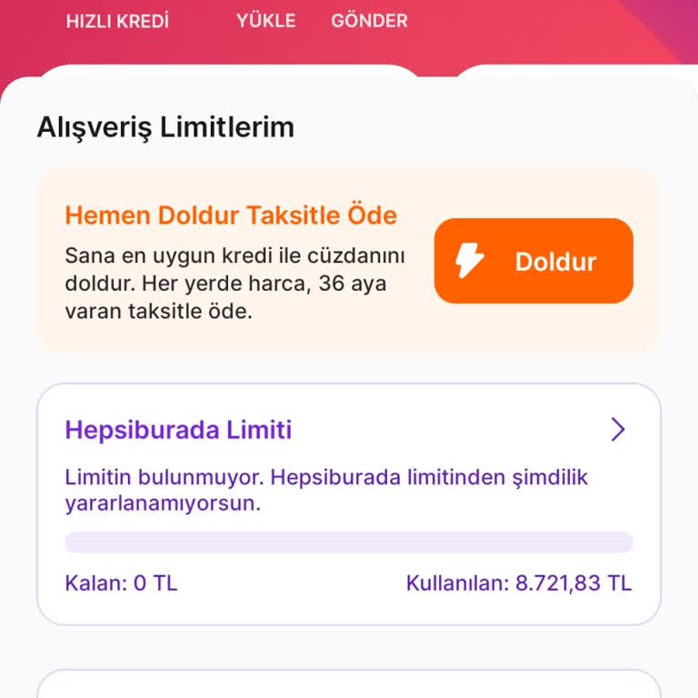HepsiPay Hepsiburada Limitimin Aniden Kapanması!