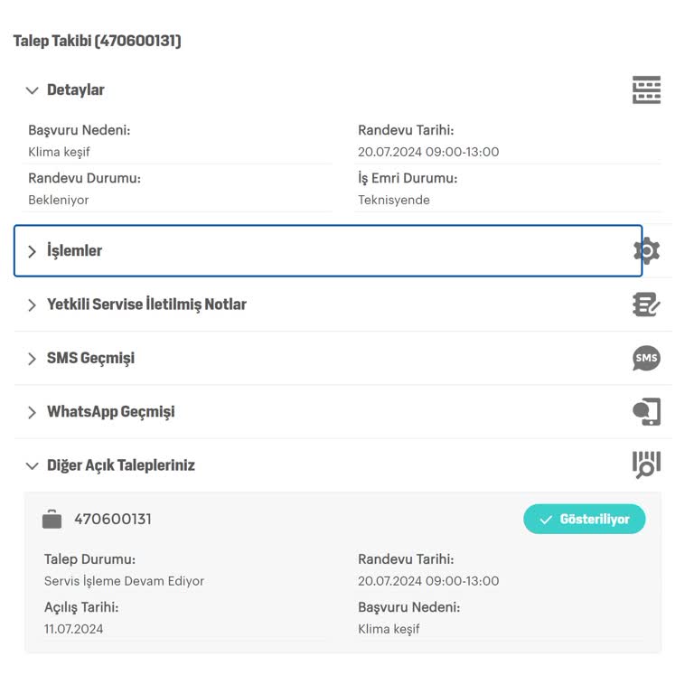 Arçelik Servis Kalitesi Sıfır