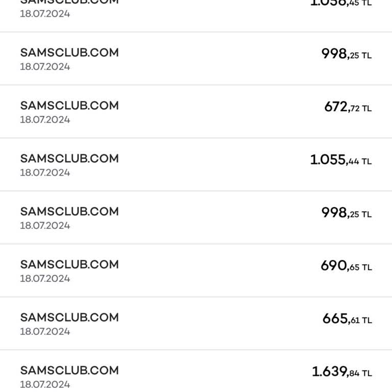 Akbank Bilgim Dışında Harcama