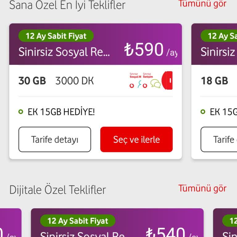 Vodafone Eski Müşterisine Fahiş Fiyat Veriyor