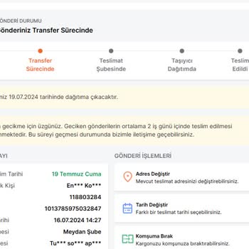 Trendyol Express Kargo Kayboldu Bilmem Ne Saçmalığı