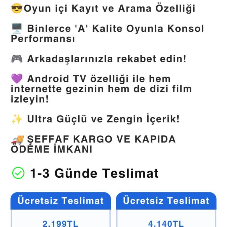 Alphaday.co Mağazasından Game Stickv5 Sorunu