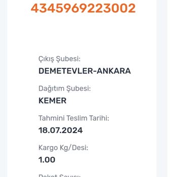 Trendyol Gönderilmeyen Kargoda Gözüken İade İptal Edilemeyen Ürün