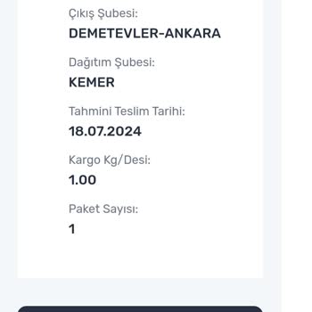 Trendyol Gönderilmeyen Kargoda Gözüken İade İptal Edilemeyen Ürün