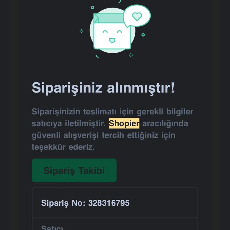 Shopier Satılan Ürün Ulaşmadı