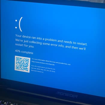 Monster Notebook Monster Bilgisayarım Windows Yüklenirken Hata Veriyor