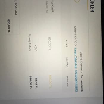 Sürat Kargo Eksik Teslimat Ve Yetersiz Müşteri Hizmetleri