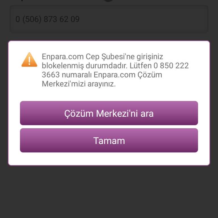Enpara Hesabım Hiç Neden Yokken Blokelendi