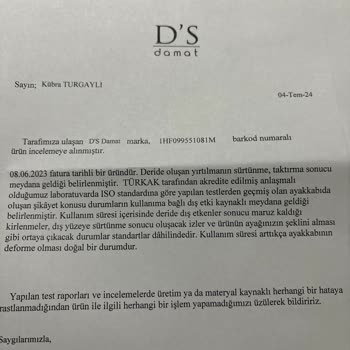 DS Damat Mağazalarından Ayakkabı Alırken Düşünmeniz Gerekiyor