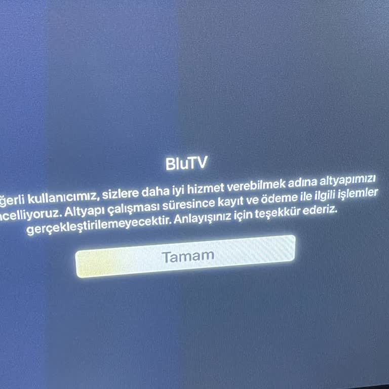 Blutv Ödemeyi Alıp Hizmet Vermiyor