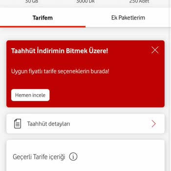 Vodafone Tarife Sorunu Ve Müşteri Hizmetleri Yaklaşımı
