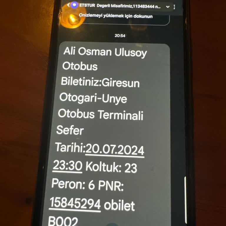 Obilet Uygulamasında Tarih Hatası Ve İlgisiz Müşteri Hizmeti
