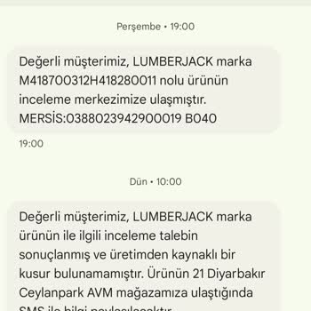 FLO Lumberjack Ayakkabı İnceleme İtiraz.