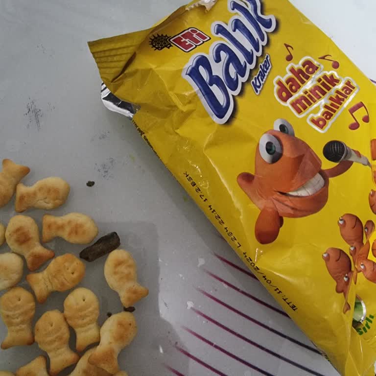 Eti Gıda Eti Balık Krakerin İçinden Çıkan Şey