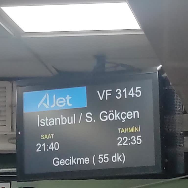 AJet (Anadolu Jet) Uçak Gecikmesi Hakkında Şikayet