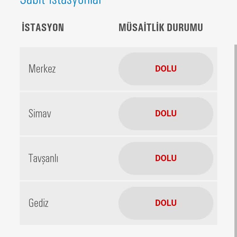 TÜVTÜRK Randevular Hep Dolu