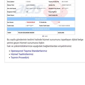 Setrem Moda: Değişim Talebime Yanıt Vermiyor!