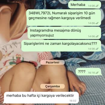 İncikcincik.com Siparişlerin Kargoya Verilmemesi Ve İletişim Sıkıntısı