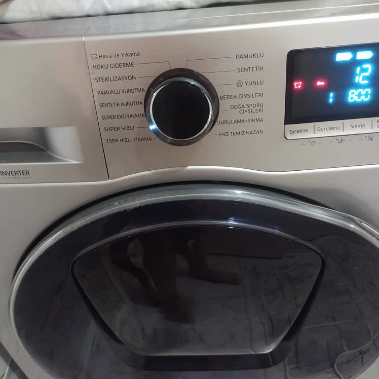 Samsung Çamaşır Makinesi Yıkama Ve Sıkma Yapmıyor