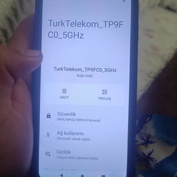 Gmail Reder S19 Max 5ghz Wi-fi Gözükmüyor