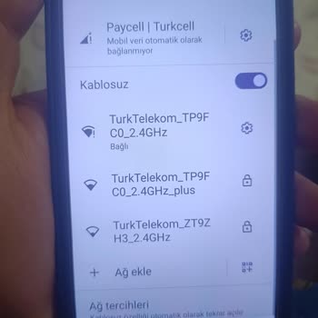 Gmail Reder S19 Max 5ghz Wi-fi Gözükmüyor