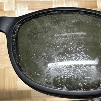 Rayban Gözlük Cam Kaplaması Söküldü