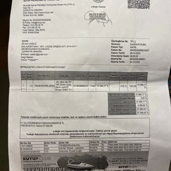 Servis Personeli Arızalı Gördüğü TV'YE LG Servisinin Kayıtsız Kalması.