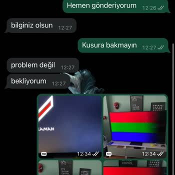 Servis Personeli Arızalı Gördüğü TV'YE LG Servisinin Kayıtsız Kalması.