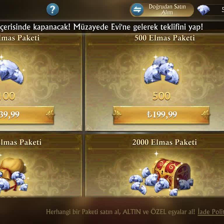 Guns of Glory İade İşlemi Oyun Donması