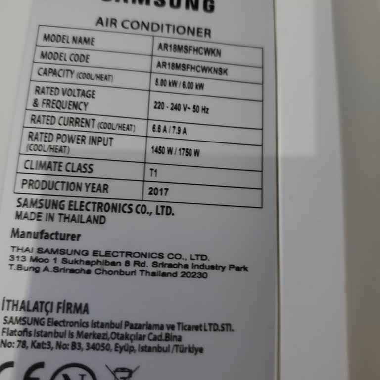 Samsung Klima Servis Fiyatı