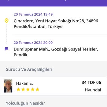 Getir Taksi Mağduriyeti