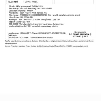 Arçelik Güneş Paneli Sorunu